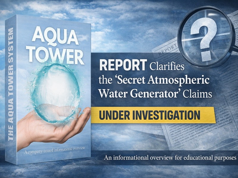 Aqua Tower Under Investigation: The Secret Atmospheric Water Generator for Off-Grid DIY Survival & Emergency Preparedness