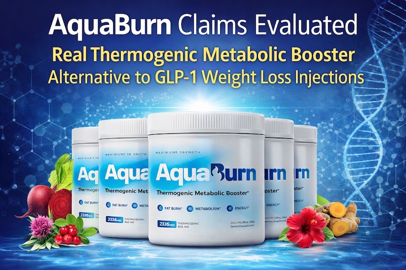 AquaBurn Claims Evaluated: Real Thermogenic Metabolic Booster Alternative to GLP-1 Weight Loss Injections
