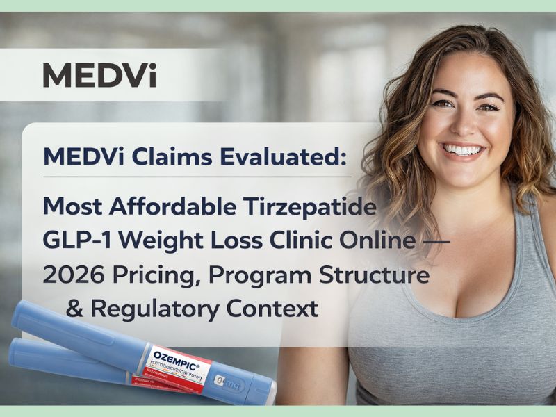 MEDVi Claims Evaluated Most Affordable Tirzepatide GLP-1 Weight Loss Clinic Online — 2026 Search Trends and Publicly Available Pricing Information Context
