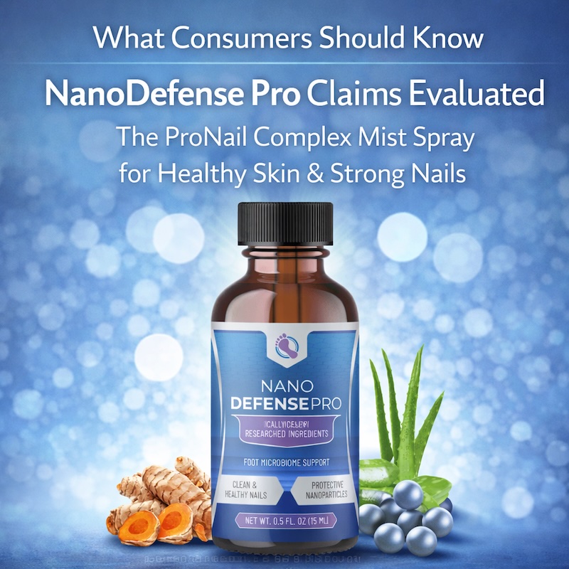 NanoDefense Pro Claims Evaluated: The ProNail Complex Mist Spray for Healthy Skin & Strong Nails