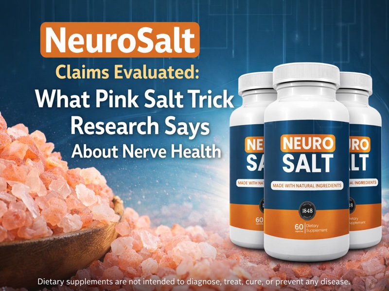 NeuroSalt Claims Evaluated What the Pink Salt Trick Research Says About Neuro Salt Supplementation for Nerve Health