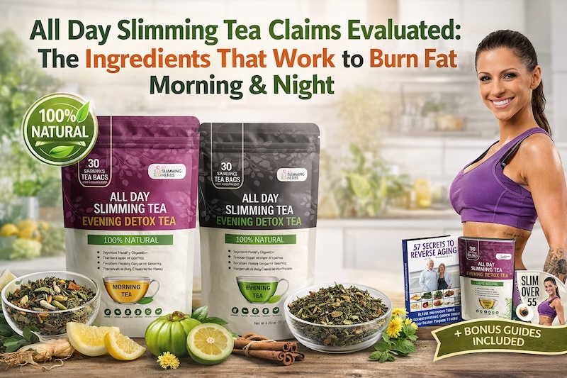 All Day Slimming Tea Claims Evaluated The Weight Loss Detox Slim Tea Ingredients That Work to Burn Fat Morning and Night