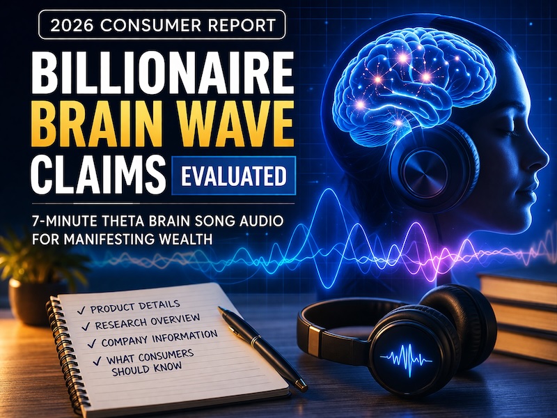 Billionaire Brain Wave Claims Evaluated Complete User Report Details The 7-Minute Theta Brain Song Audio for Manifesting Wealth