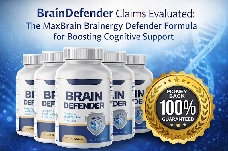 BrainDefender Claims Evaluated The MaxBrain Brainergy Defender Formula for Boosting Cognitive Support