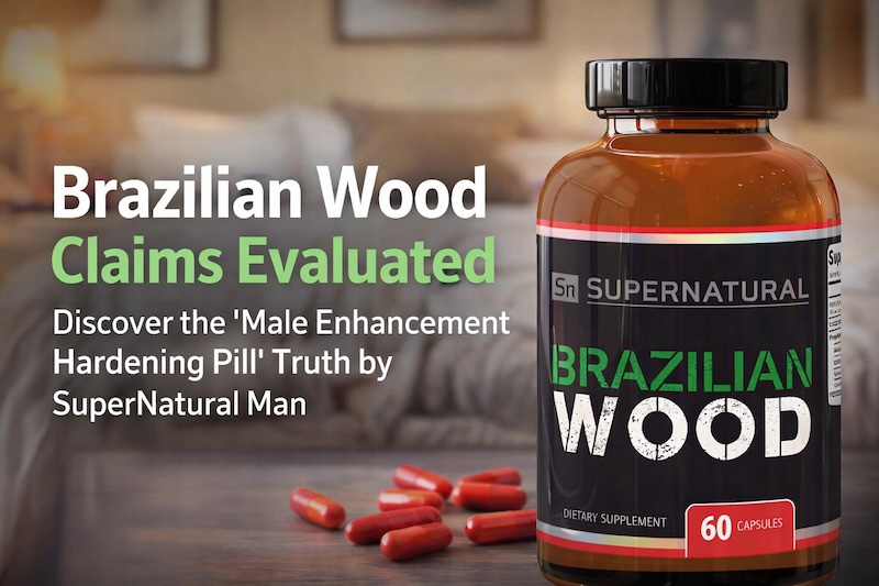 Brazilian Wood Claims Evaluated Discover the Male Enhancement Hardening Pill Truth by SuperNatural Man
