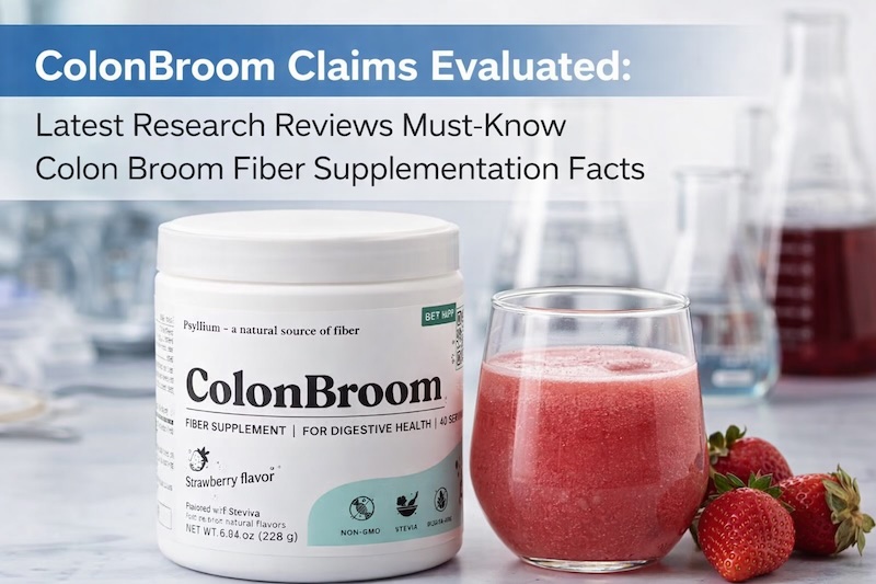 ColonBroom Claims Evaluated Latest Research Reviews Must-Know Colon Broom Fiber Supplementation Facts