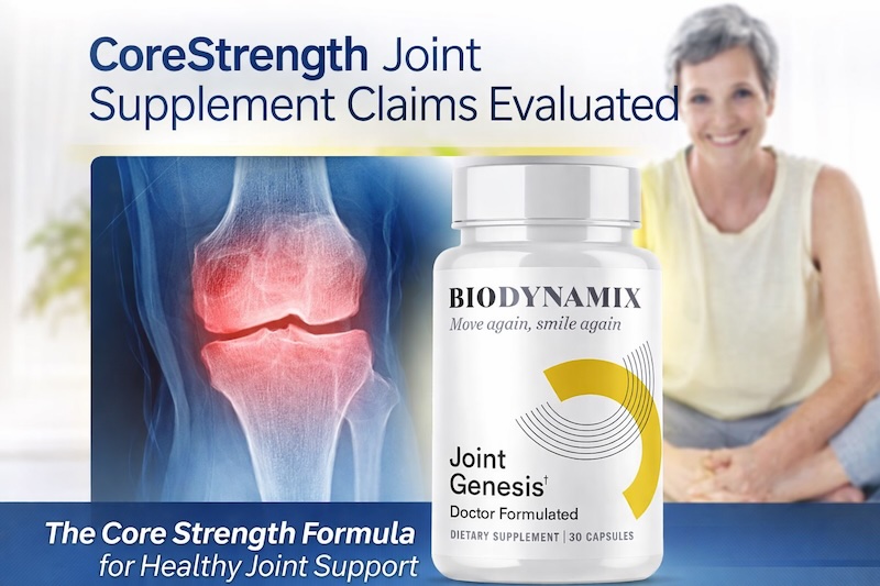 CoreStrength Joint Supplement Claims Evaluated: The Core Strength Formula for Healthy Joint Support