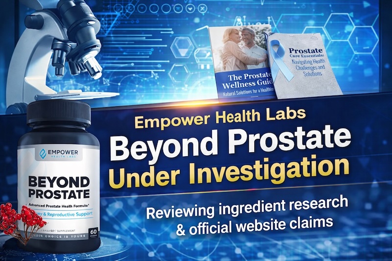 Empower Health Labs Beyond Prostate Under Investigation Researching the Scientific Benefits of Each Ingredient and Official Website Claims