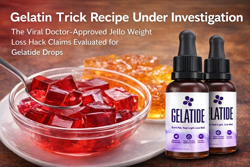 Gelatin Trick Recipe Under Investigation: The Viral Doctor-Approved Jello Weight Loss Hack Claims Evaluated for Gelatide Drops