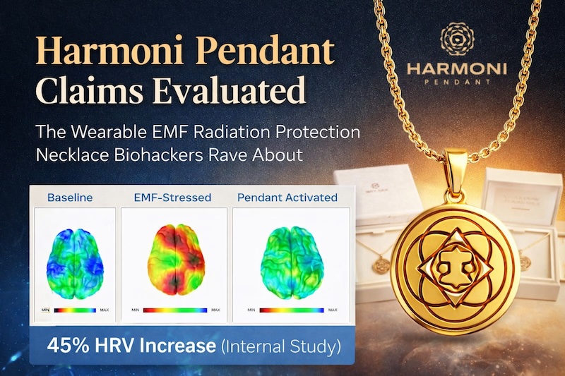 Harmoni Pendant Claims Evaluated The Wearable EMF Radiation Protection Necklace Biohackers Rave About