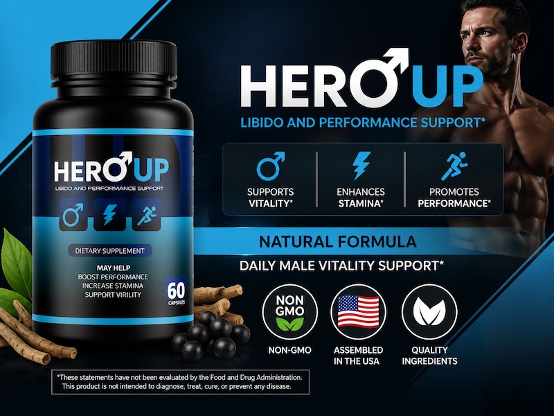 HeroUp Claims Evaluated: Investigating the Supplement Facts About Hero Up Capsules for Hardero Male Enhancement Support