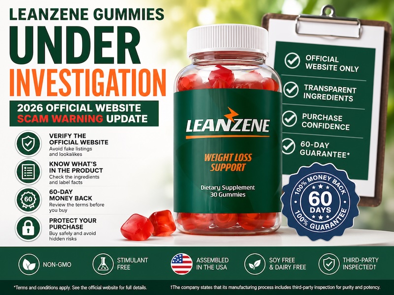 Leanzene Gummies Under Investigation (2026 Official Website Scam WARNING Update) Avoid Fake Complaints and Hidden Risks
