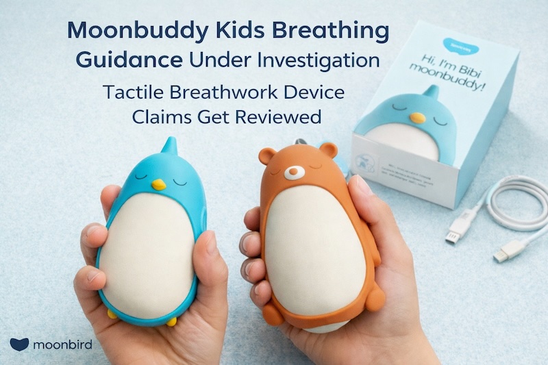 Moonbuddy Kids Breathing Guidance Under Investigation Tactile Breathwork Device Claims Get Reviewed