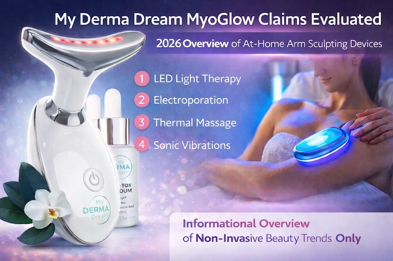 My Derma Dream MyoGlow Claims Evaluated: What the LED Arm Sculpting Device Technology Research Actually Shows, Guarantee Terms Consumers Often Miss, and Key Considerations for 2026