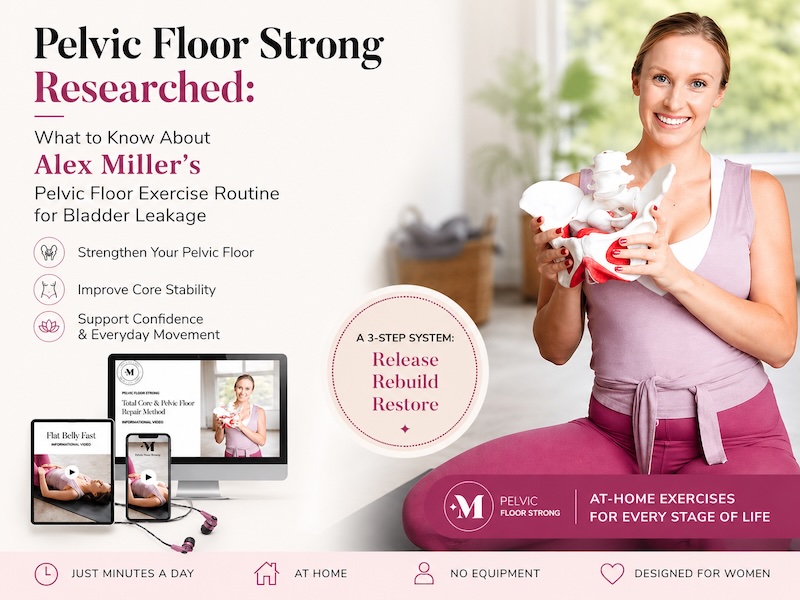 Pelvic Floor Strong Reviewed: What to Know About Alex Miller Pelvic Floor Exercise Routine for Bladder Leakage