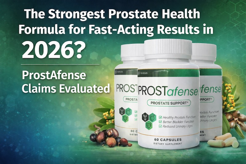 ProstAfense Claims Evaluated: The Strongest Prostate Health Formula for Fast-Acting Results on the Market in 2026