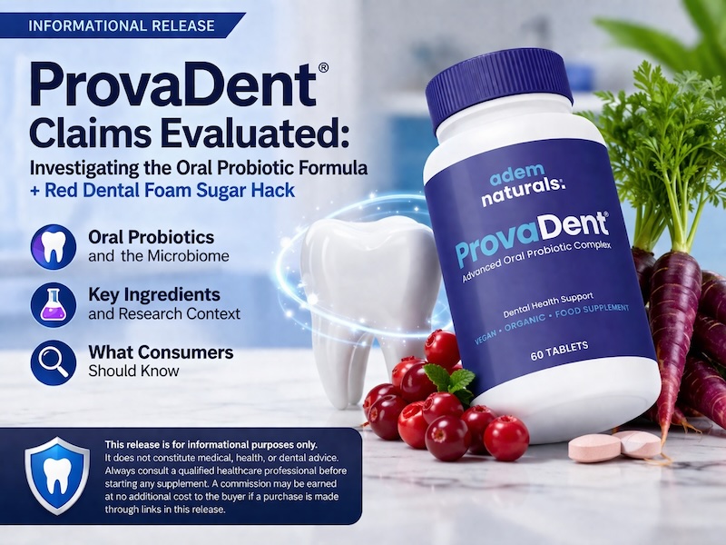 ProvaDent Claims Evaluated Investigating the Oral Probiotic Formula + Red Dental Foam Sugar Hack