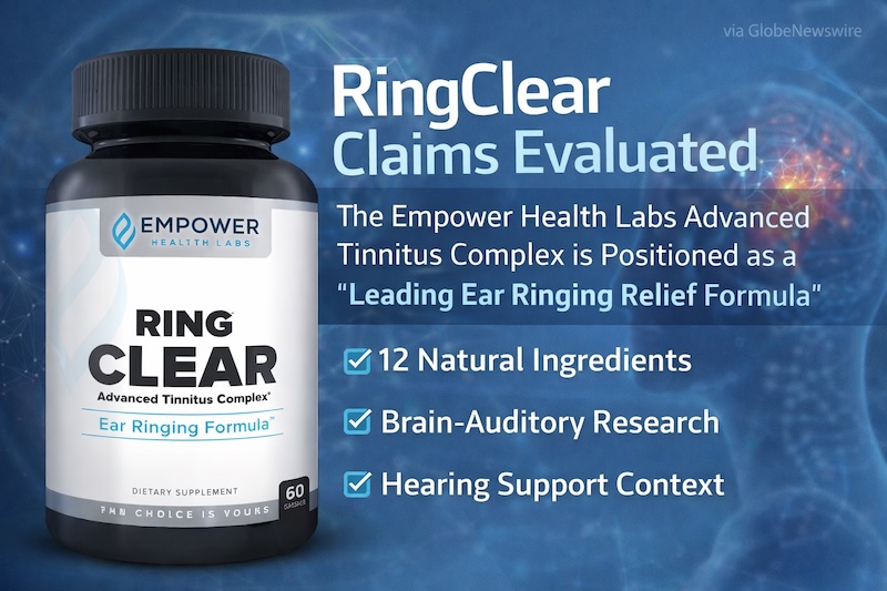 RingClear Claims Evaluated The Empower Health Labs' Advanced Tinnitus Complex is the Leading Ear Ringing Relief Formula