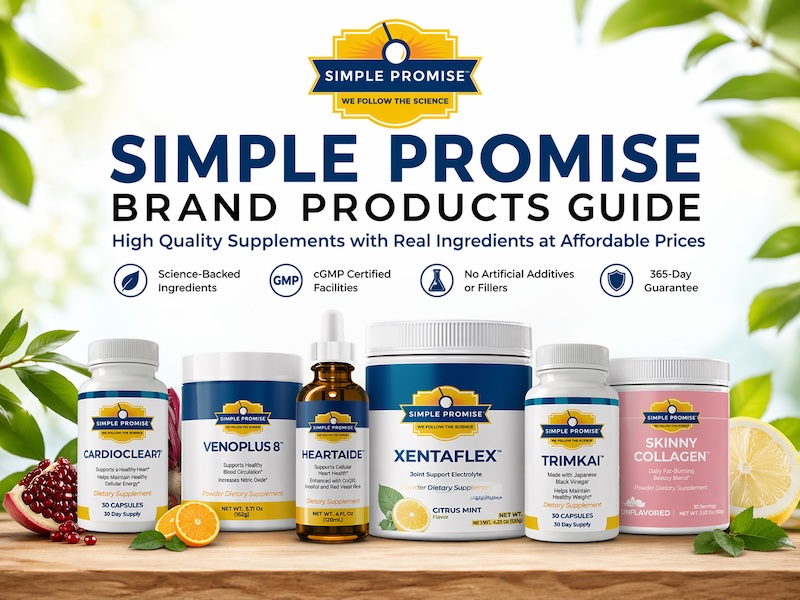 Simple Promise Brand Products Guide High Quality Supplements with Real Ingredients at Affordable Prices