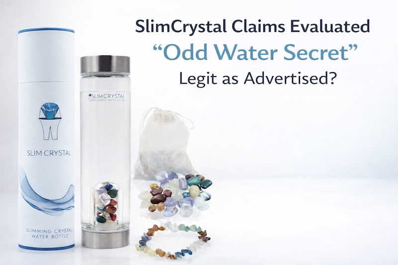 SlimCrystal Claims Evaluated (Odd Water Secret) Is Slim Crystal Water Bottle for Losing Weight Legit as Advertised?