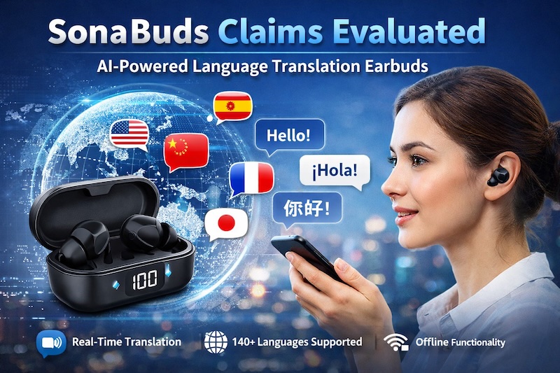SonaBuds Claims Evaluated: Exploring the Real-Time Earbuds Language Translator Powered by AI