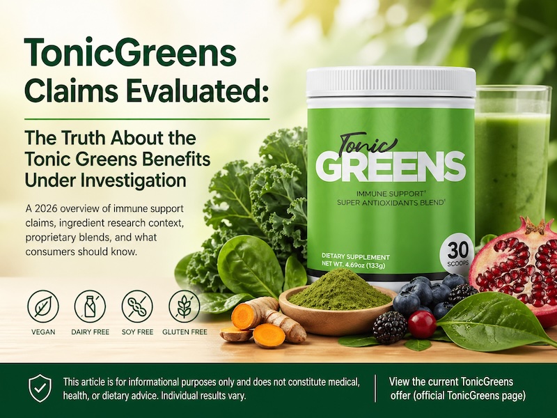 TonicGreens Claims Evaluated: The Truth About the Tonic Greens Benefits Under Investigation