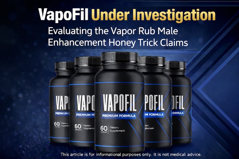 VapoFil Under Investigation: Evaluating the Vapor Rub Male Enhancement Honey Trick Claims