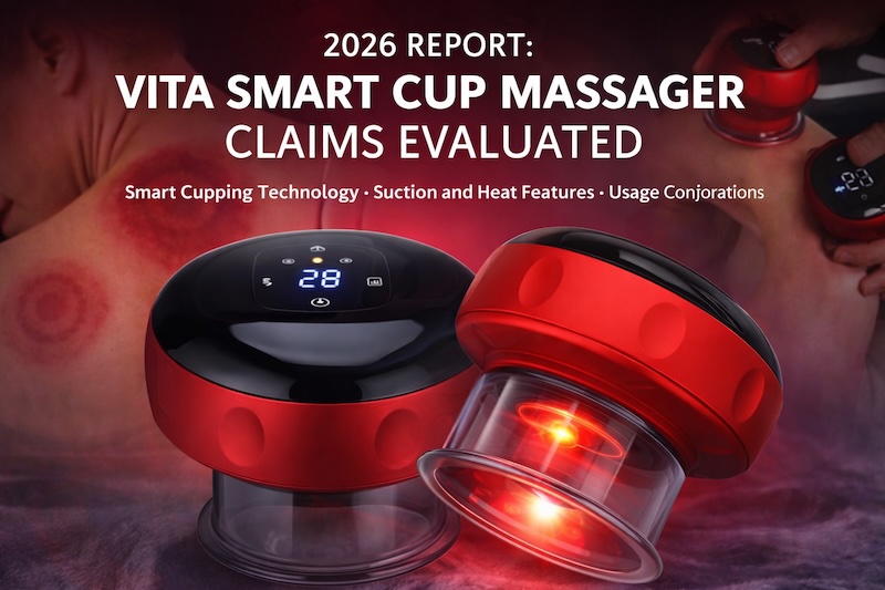 Vita Smart Cup Massager Claims Evaluated 2026 Report on Suction Therapy, Red Light Technology, and What Consumers Should Know Before Buying