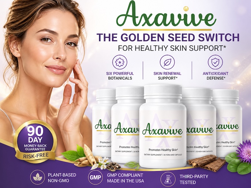 Axavive Claims Evaluated The Golden Seed Switch for Healthy Skin Support