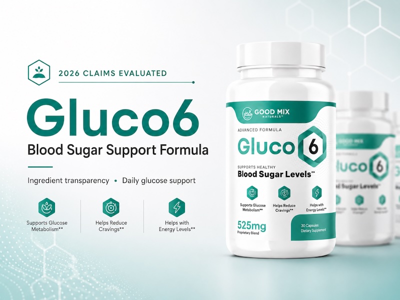 Gluco6 Claims Evaluated Proven Glucose Control Support Against Blood Sugar Level Spikes by Gluco 6