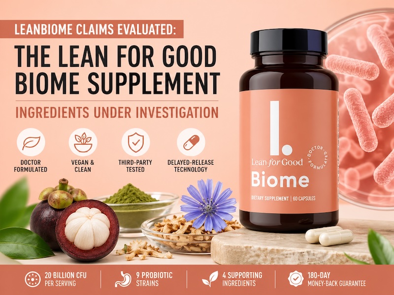 LeanBiome Claims Evaluated The Lean For Good Biome Supplement Ingredients Under Investigation