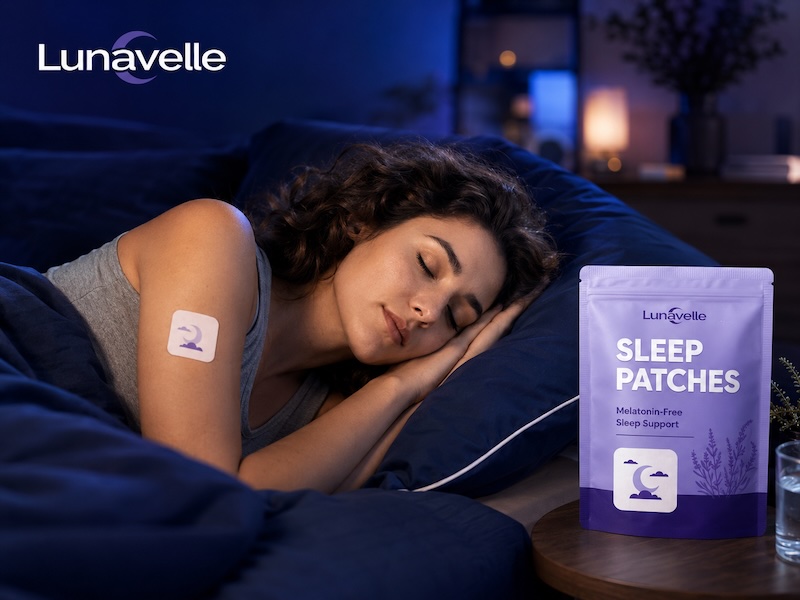 Lunavelle Sleep Patches Most Effective Melatonin-Free Patches for Deeper Rest with Time-Tested Ingredients Proven To Work