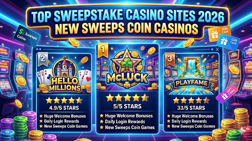 Top Sweepstake Casino Sites