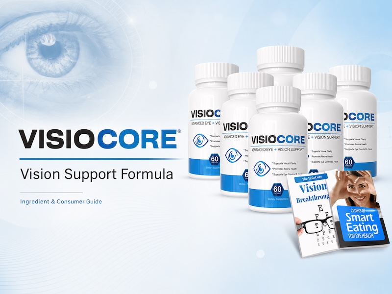 VisioCore Advanced Eyesight Vision Support Capsules with Organic Ingredients