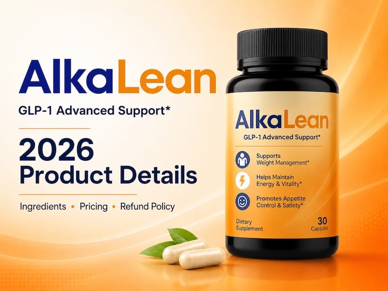 AlkaLean Releases Updated 2026 Details About Its Natural GLP-1 Supplement Ingredient List with Baking Soda Recipe, Pricing, Refund Policy & Customer Service Support