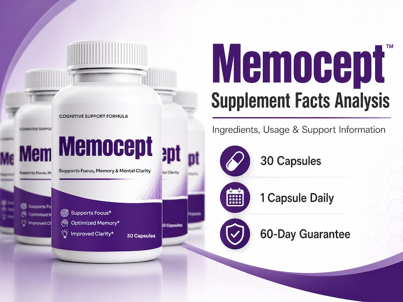 Memocept Supplement Facts