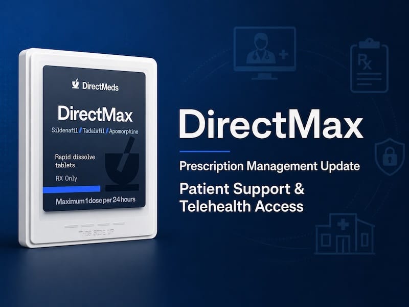 DirectMax Prescription Management Update