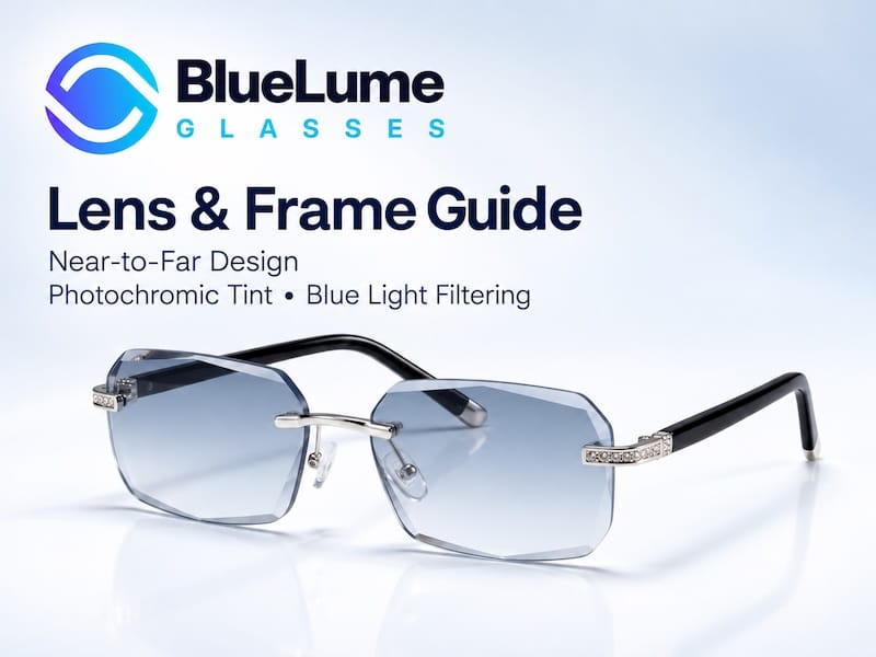 BlueLume Glasses Lens