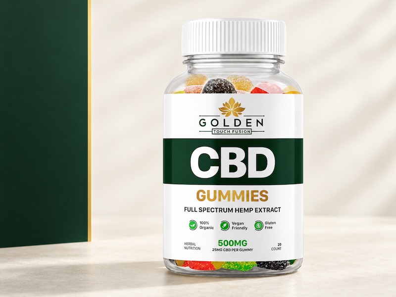 Golden Touch Fusion CBD Gummies